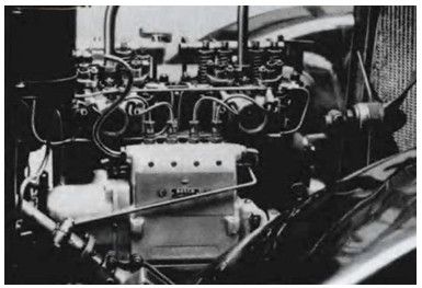 1927 г Топливный насос для легкового автомобиля Stoewer При объеме 26 литра этот мотор развивал 27 лс примерно 20 кВт