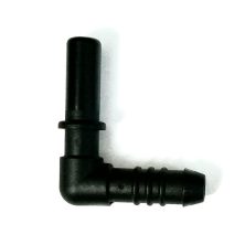 7,89 – id 8 – 90° штуцер Папа под быстросъём для резинового шланга (грибочек)