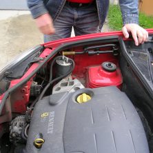Дополнительный топливный фильтр на Renault Kangoo 15