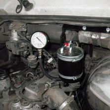 Индикатор загрязнения топливного фильтра на Volkswagen LT35