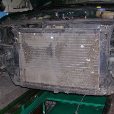 Забитый радиатор на Audi А6