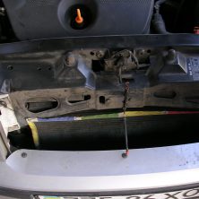 Защитная сеточка радиатора на Volkswagen Passat