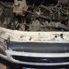 Защитная сеточка радиатора на Ford Transit