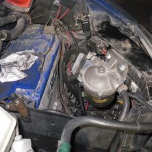 Фильтр отстойник грубой очистки топлива на VW Т-4