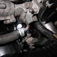 Прогнивший патрубок системы охлаждения