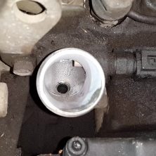 Результат очистки системы охлаждения