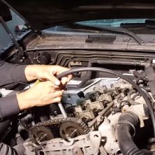 Подача под давлением воздуха в цилиндр