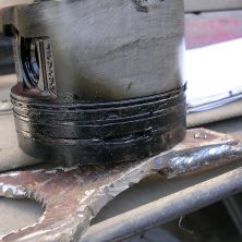 Разбита канавка под кольцо