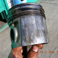 Задиры вследствие перегрева