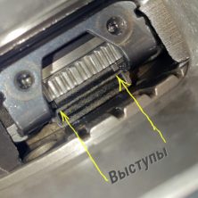 Установка счётного кольца