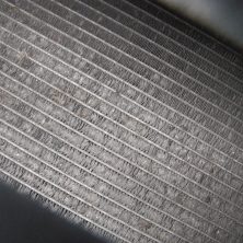 Помятые соты радиатора