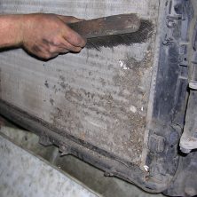 Чистка радиатора СО