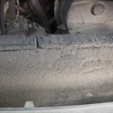 забитые соты  радиатора