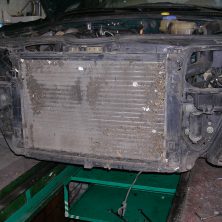 забитый радиатор на аудюхе