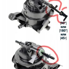 штуцер тройник для датчика 989