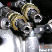 Расплавление распылителей