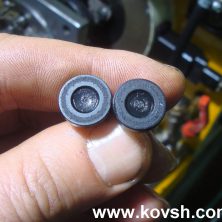 Износ клапанов подкач насоса рядный ТНВД