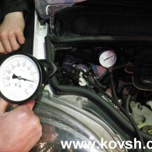 Проверка загрязнения топливных фильтров