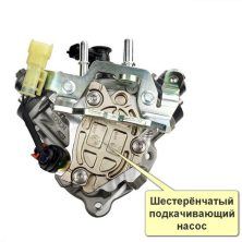 На ТНВД семейства Bosch CP4 а именно двухплунжерная модификация CP42 устанавливаемая на автомобили Range Rover с 30-литровыми V6 дизельными двигателями модификации TDV6  SDV6 индекс двигателя 306DT Номер Bosch 0 445 010 662 0445010820 присутствует шестерёнчатая подкачк а и данная проставка не подходит