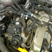 Проставка для ТНВД Bosch CP4 на автомобиле Volkswagen Golf 7 2014 год объем 20 tdi