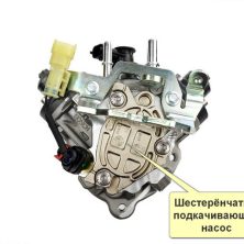 На ТНВД семейства Bosch CP4 а именно двухплунжерная модификация CP42 устанавливаемая на автомобили Range Rover с 30-литровыми V6 дизельными двигателями модификации TDV6  SDV6 индекс двигателя 306DT Номер Bosch 0 445 010 662 0445010820 присутствует шестерёнчатая подкачка и данная проставка не подходит