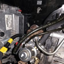 Проставка на Peugeot Traveller для ТНВД Common Rail Delphi DFP-6 с Прямым штуцеров с топливного фильтра